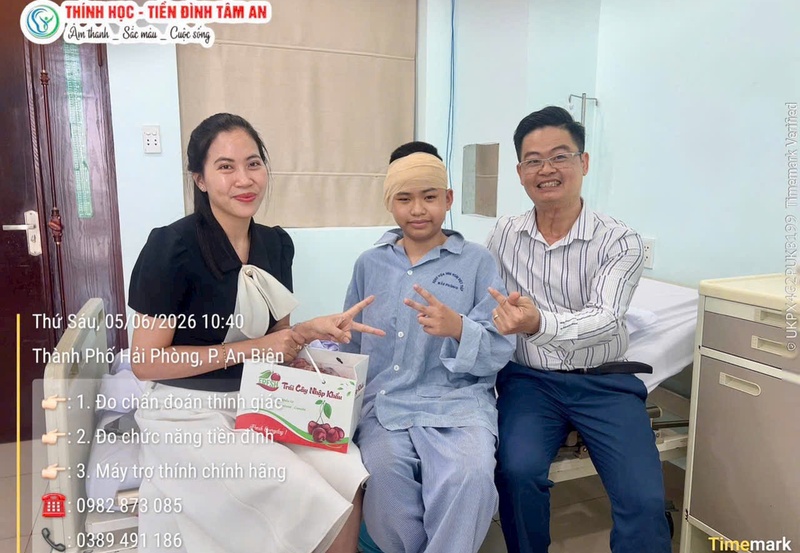 THÀNH CÔNG CA CẤY ĐIỆN CỰC ỐC TAI ĐIỆN TỬ VENUS – NUROTRON CHO BỆNH NHI B.T.L TẠI BỆNH VIỆN HỮU NGHỊ VIỆT TIỆP HẢI PHÒNG